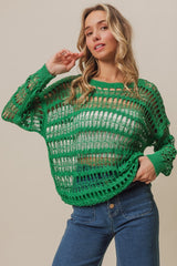 BiBi Langarm-Strick-Cover-up