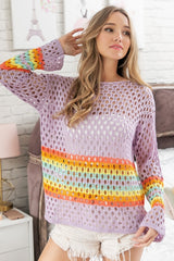 BiBi Regenbogenstreifen hohler Cover-Up