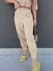 High Waist Cropped Hose
