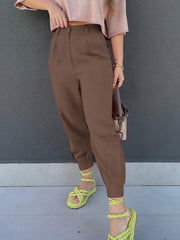 High Waist Cropped Hose