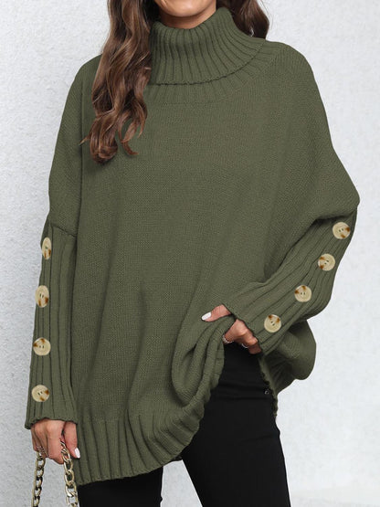 Turtleneck Long Sleeve Sweater