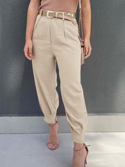 High Waist Cropped Hose