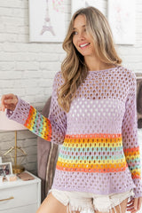 BiBi Regenbogenstreifen hohler Cover-Up