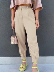 High Waist Cropped Hose